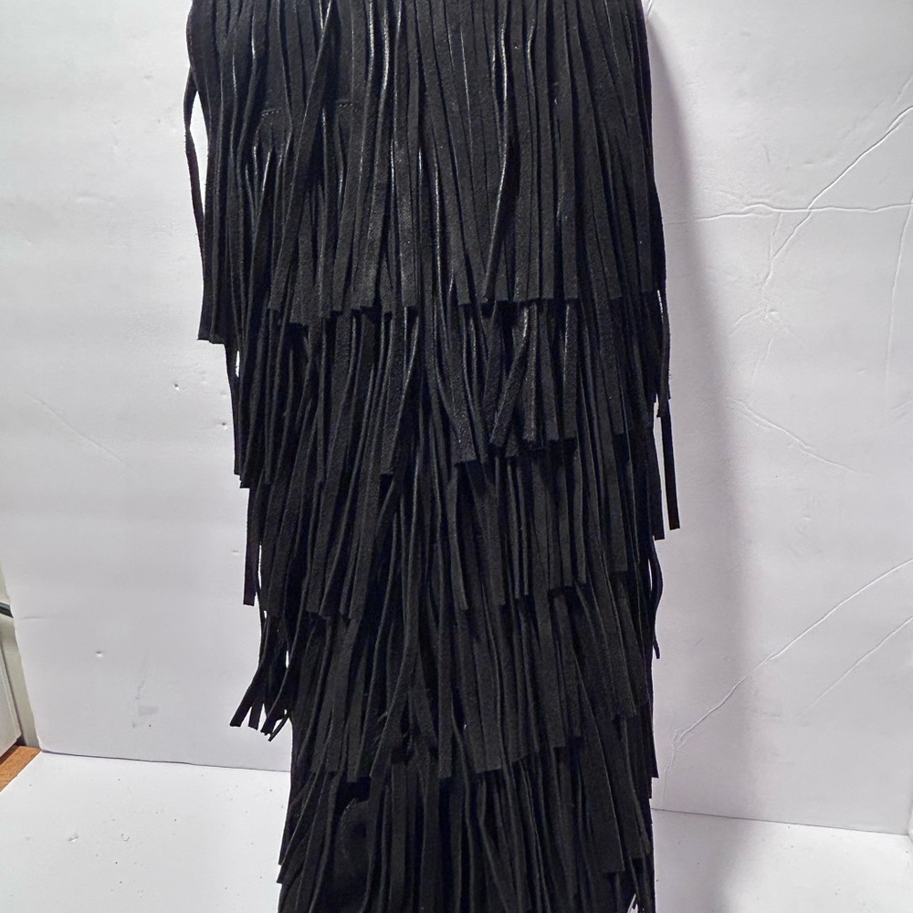 Michael Kors Jayla Fringed Suede Tall Boot - Picture 8 of 9